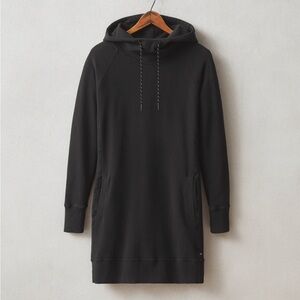 American Giant Black Long Sleeve Dress Hoodie S